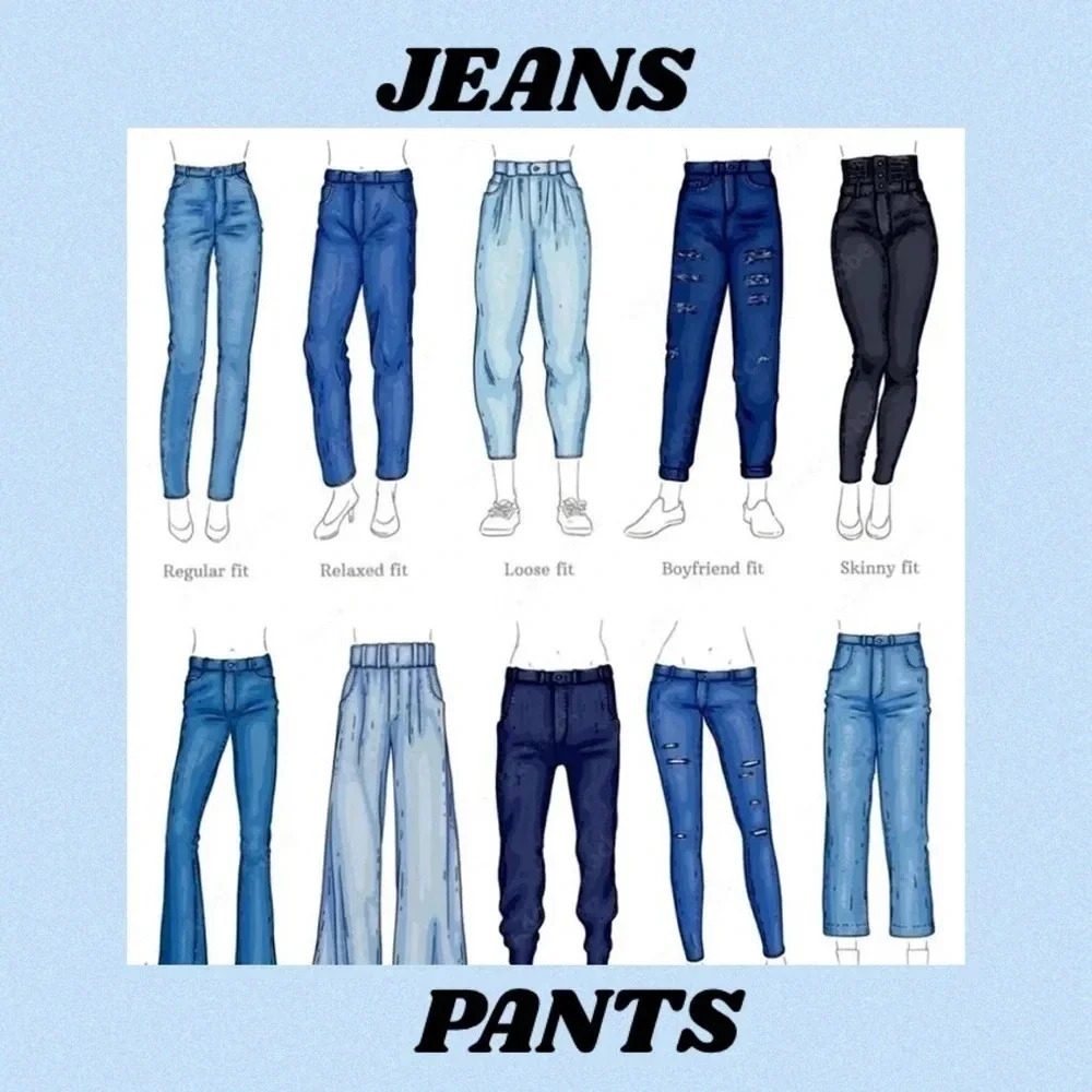 Jeans Pants Shorts Jumpsuit Sweatpants